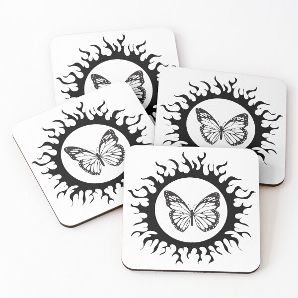 Item preview, Butterfly flaming Sun  designed and sold by Bronxartdesign.