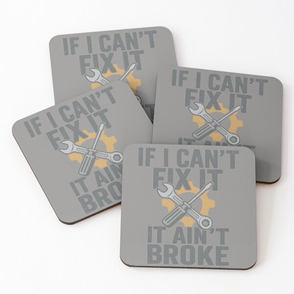 Item preview, ? If I Can’t Fix It, It Ain’t Broke — Funny Mechanic & Tradesman Shirt designed and sold by Laughprints.