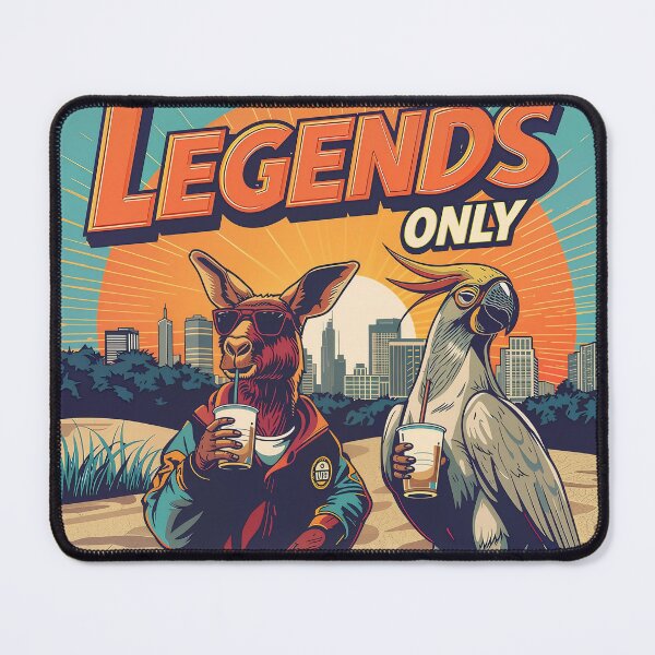 Item preview, Legends Only - Melbourne Streetwear | Kangaroo & Cockatoo Summer Design designed and sold by Kalossa-JR.