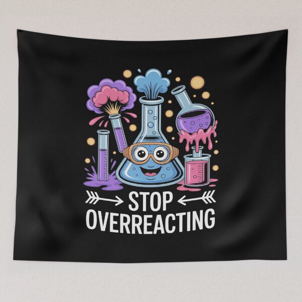 Item preview, Bi Pride Bisexual Flag Chemistry Subtle Stop Overreacting  designed and sold by GGrizeldaRivas.