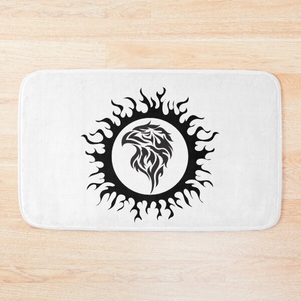 Item preview, tribal Eagle flaming Sun  designed and sold by Bronxartdesign.