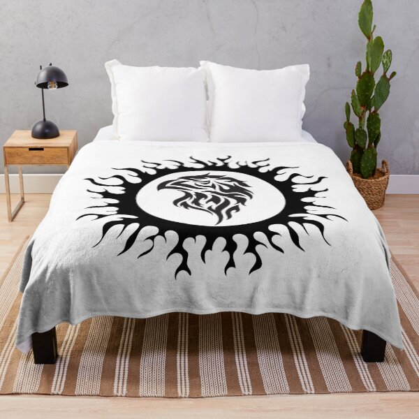 Item preview, tribal Eagle flaming Sun  designed and sold by Bronxartdesign.