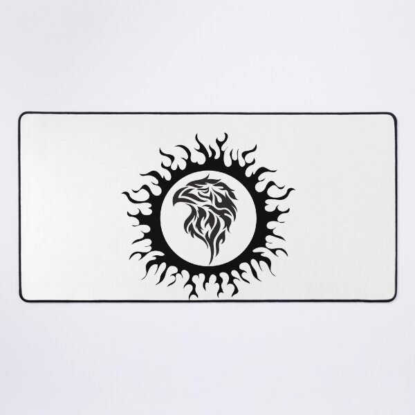 Item preview, tribal Eagle flaming Sun  designed and sold by Bronxartdesign.