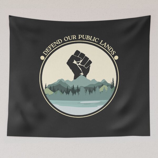 Item preview, Defend our Public Lands designed and sold by Lone Frog.