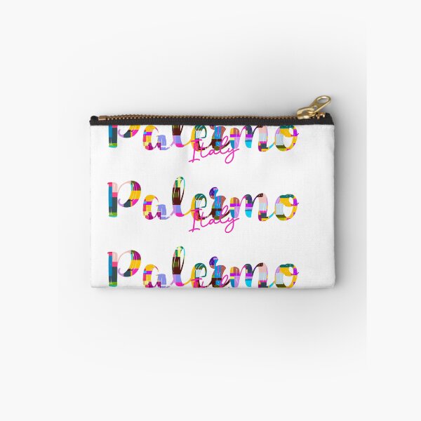 Item preview, Palermo, Italy, Vibrant Abstract City Typography Art designed and sold by Wanderful-roads.