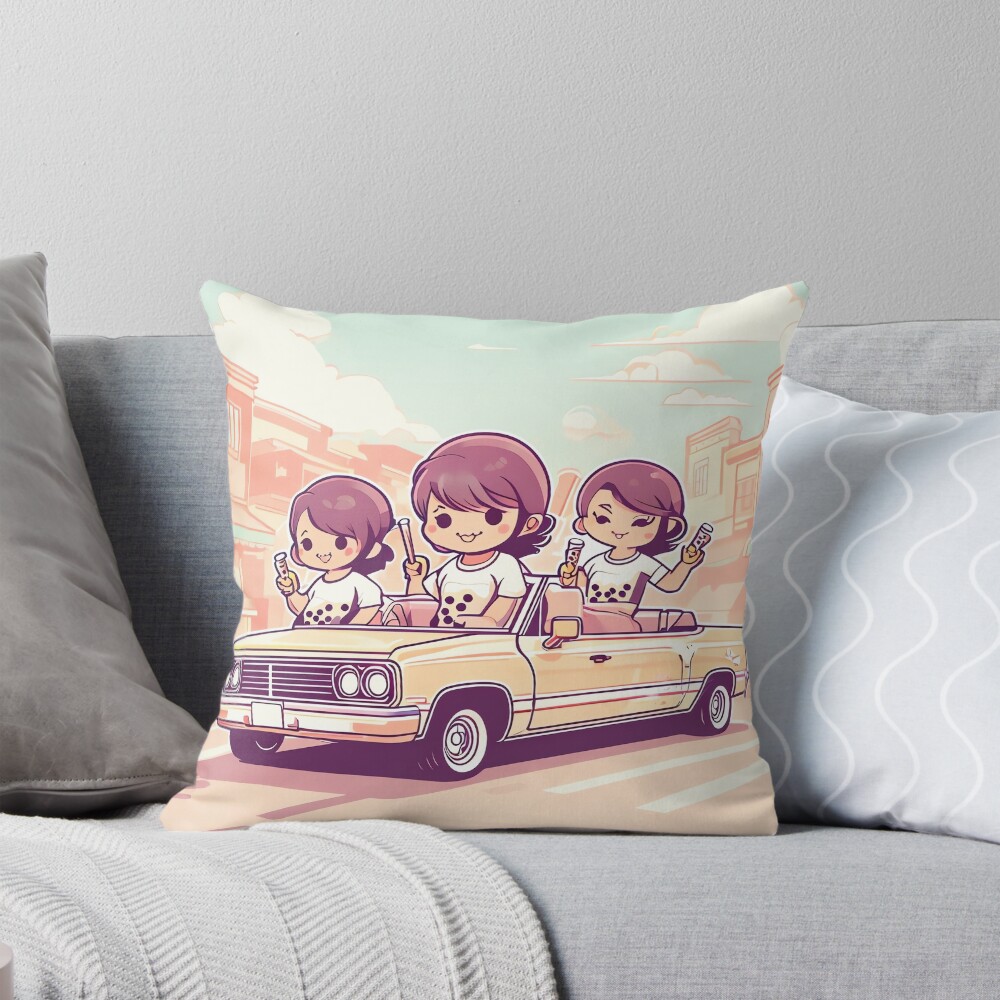 Item preview, Throw Pillow designed and sold by ONYX-Pixee.