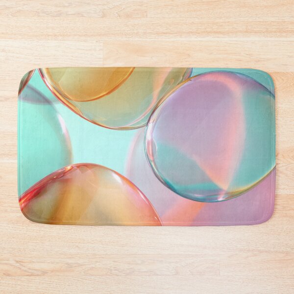 Item preview, Floating colorful bubbles designed and sold by anytka.