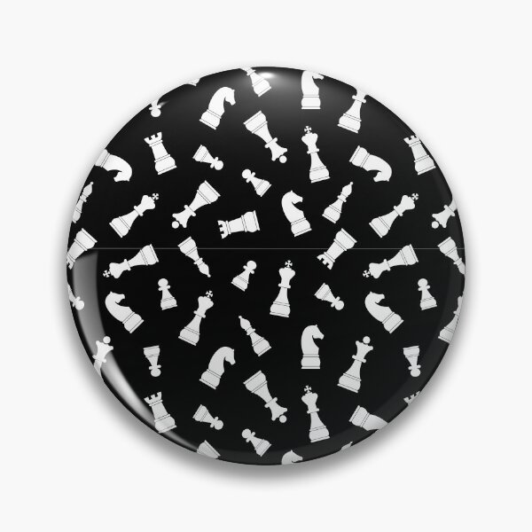 Item preview, Minimalist Chess Pattern – Elegant Black & White Chessboard designed and sold by Suzy Perez Art.