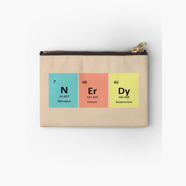 Item preview, Nerdy Chemistry Design – Nitrogen, Erbium & Dysprosium | Science Humor & Geek Gift designed and sold by sciencefacts.