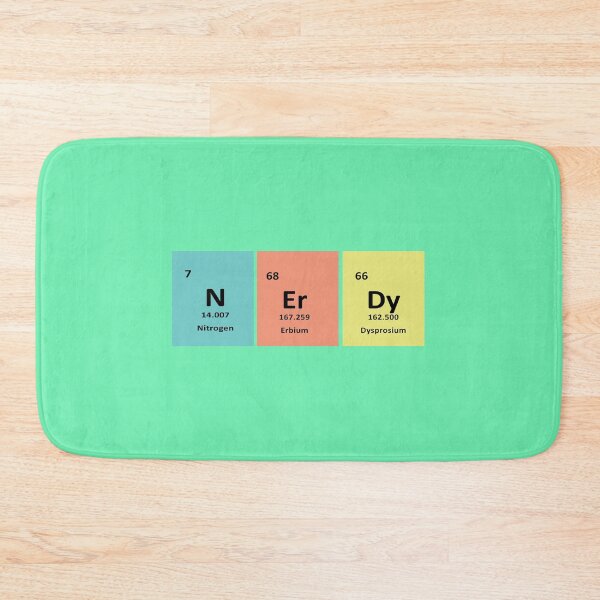 Item preview, Nerdy Chemistry Design – Nitrogen, Erbium & Dysprosium | Science Humor & Geek Gift designed and sold by sciencefacts.