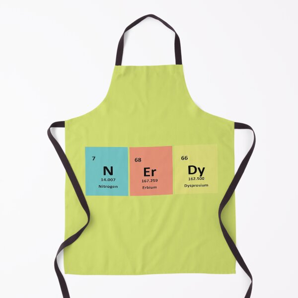 Item preview, Nerdy Chemistry Design – Nitrogen, Erbium & Dysprosium | Science Humor & Geek Gift designed and sold by sciencefacts.