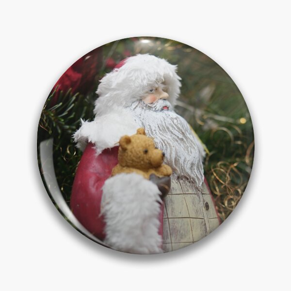 Item preview, A classic: Santa with a huggy bear designed and sold by KAY Artists.