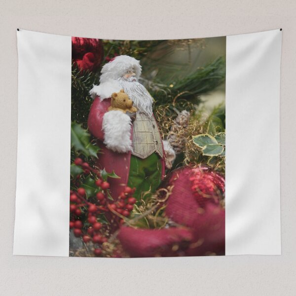 Item preview, A classic: Santa with a huggy bear designed and sold by KAY Artists.