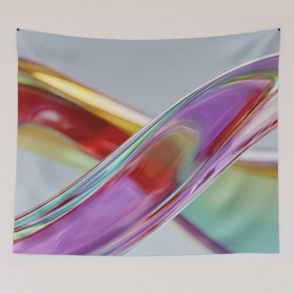 Item preview, Vibrant glass art display designed and sold by anytka.