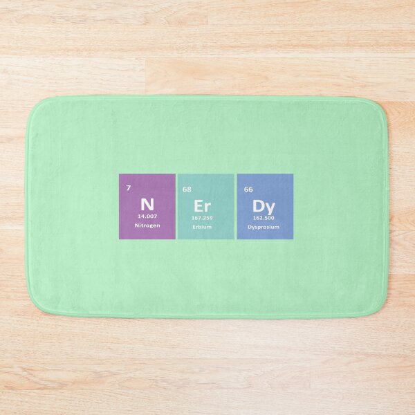 Item preview, Nerdy Chemistry Design – Nitrogen, Erbium & Dysprosium | Science Humor & Geek Gift designed and sold by sciencefacts.