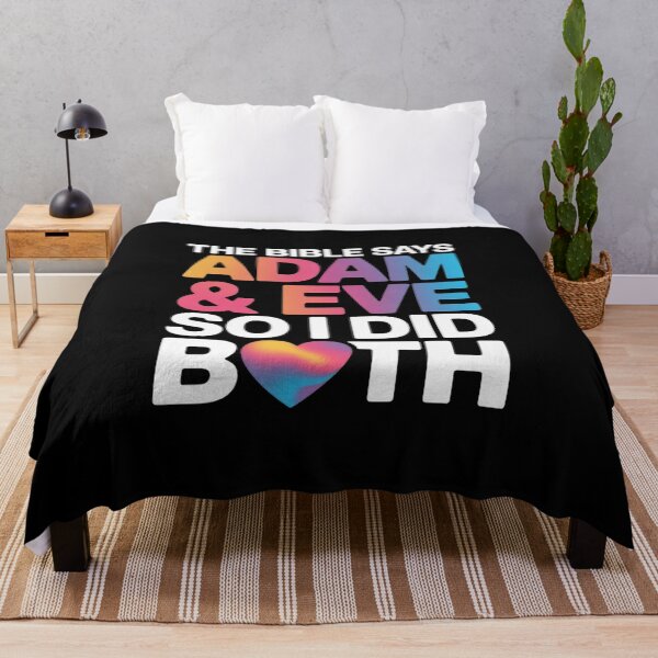 Item preview, Bisexual Bi Pride Flag Bible The Bible Says Adam & Eve designed and sold by GGrizeldaRivas.