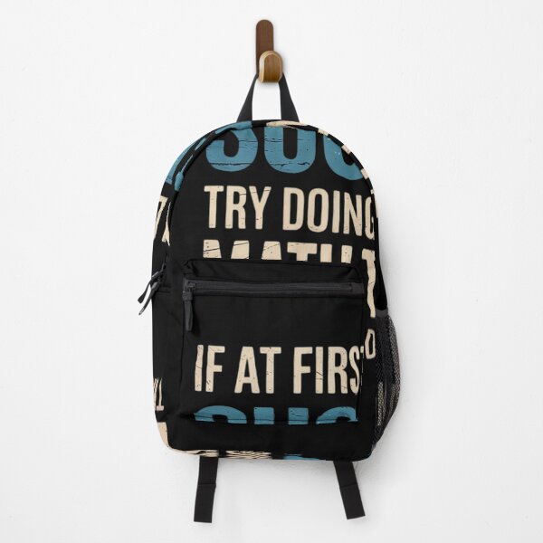 Item preview, Math Teacher If at first you don't succeed  designed and sold by dainegilbert.