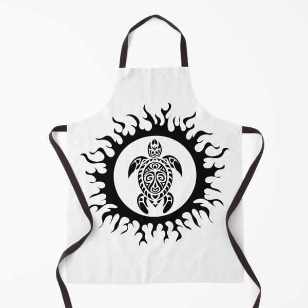 Item preview, tribal Turtle flaming Sun  designed and sold by Bronxartdesign.