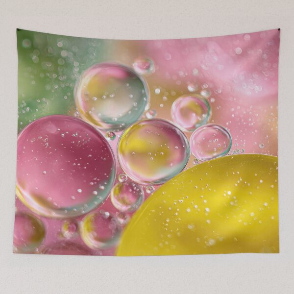 Item preview, Colorful bubbles in a liquid mixture designed and sold by anytka.