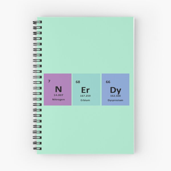 Item preview, Nerdy Chemistry Design – Nitrogen, Erbium & Dysprosium | Science Humor & Geek Gift designed and sold by sciencefacts.