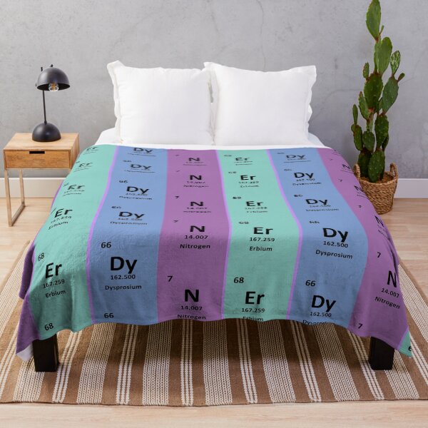 Item preview, Nerdy Chemistry Design – Nitrogen, Erbium & Dysprosium | Science Humor & Geek Gift designed and sold by sciencefacts.
