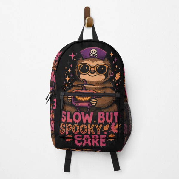 Item preview, Slow But Spooky Care – Funny Sloth Nurse Halloween Design for RNs, LPNs, CNAs, and Healthcare Workers designed and sold by ClinicalHubs.