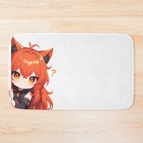 Item preview, Diluc Genshin Impact Game Anime Chibi Kawaii Peeker designed and sold by HumbertoValveno.