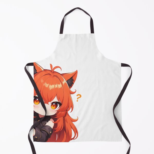 Item preview, Diluc Genshin Impact Game Anime Chibi Kawaii Peeker designed and sold by HumbertoValveno.