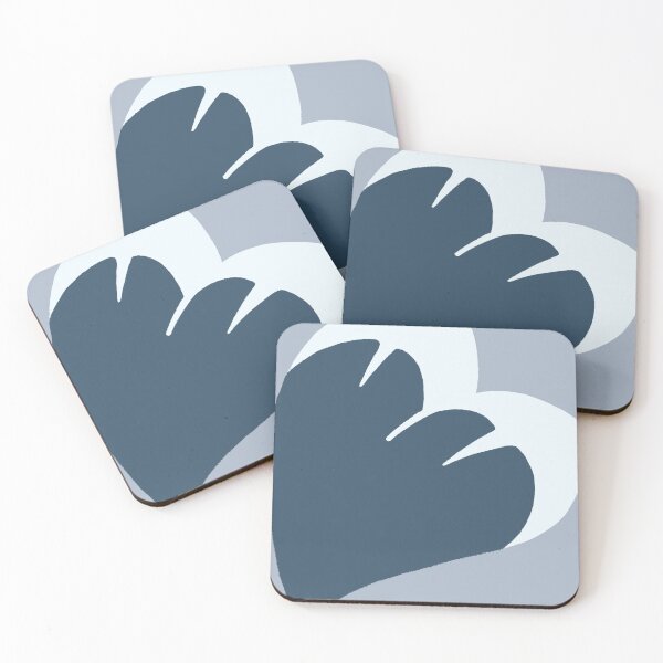 Item preview, Flat Azure-winged Magpie Heart designed and sold by hichili-dori.