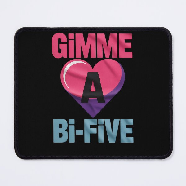 Item preview, Bisexual Bi Pride Flag Gimme A Bi-Five  designed and sold by GGrizeldaRivas.