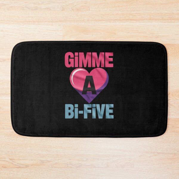 Item preview, Bisexual Bi Pride Flag Gimme A Bi-Five  designed and sold by GGrizeldaRivas.
