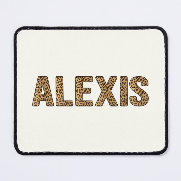 Item preview, Alexis Name Leopard Print designed and sold by Jeallan Designs.