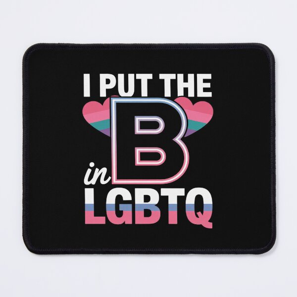Item preview, Bisexual Bi Pride Flag I Put The B In Lgbtq  designed and sold by GGrizeldaRivas.