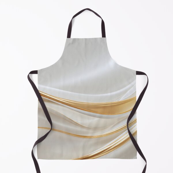 Item preview, Silk fabric with gold lines designed and sold by anytka.