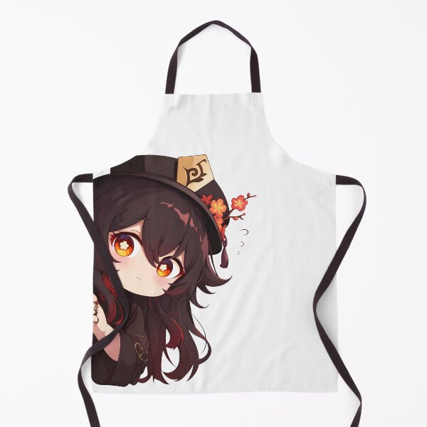 Item preview, Hu Tao Genshin Impact Game Anime Chibi Kawaii Peeker designed and sold by HumbertoValveno.