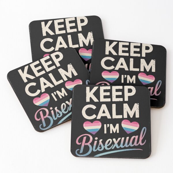 Item preview, Bisexual Bi Pride Flag Keep Calm I'm Bisexual  designed and sold by GGrizeldaRivas.