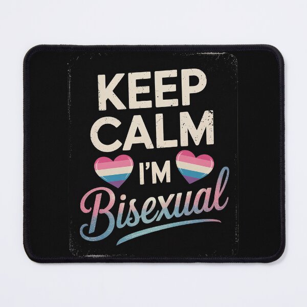Item preview, Bisexual Bi Pride Flag Keep Calm I'm Bisexual designed and sold by GGrizeldaRivas.
