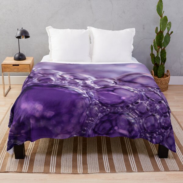 Item preview, Bubbles forming in purple liquid designed and sold by anytka.