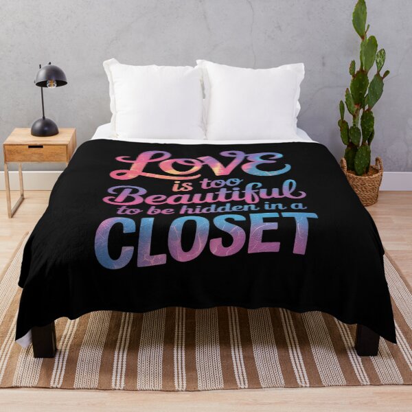 Item preview, Bisexual Bi Pride Flag Love Is Too Beautiful To Be Hidden In designed and sold by GGrizeldaRivas.