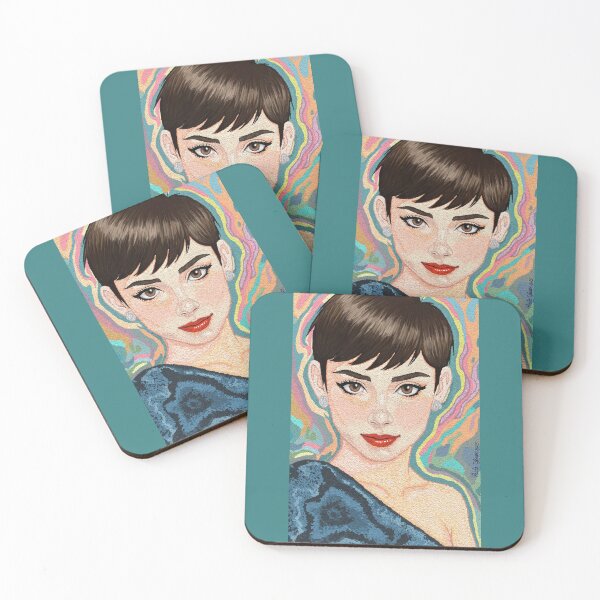 Item preview, Audrey Pop by Paula C. Jensen, digital painting, 2025. designed and sold by PollywogDesigns.