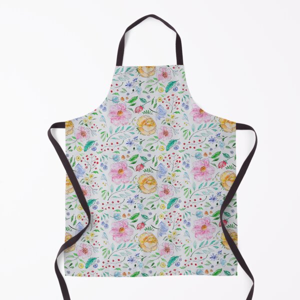 Item preview, A romantic pattern of roses and tullips designed and sold by KAY Artists.