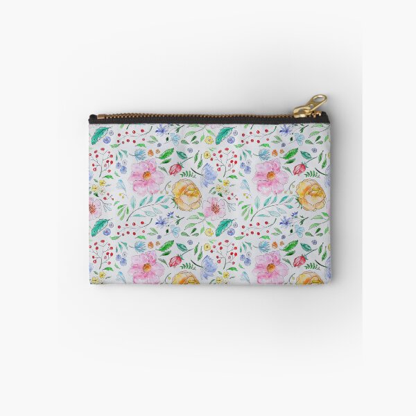 Item preview, A romantic pattern of roses and tullips designed and sold by KAY Artists.