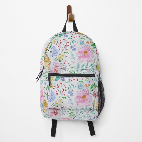 Item preview, A romantic pattern of roses and tullips designed and sold by KAY Artists.
