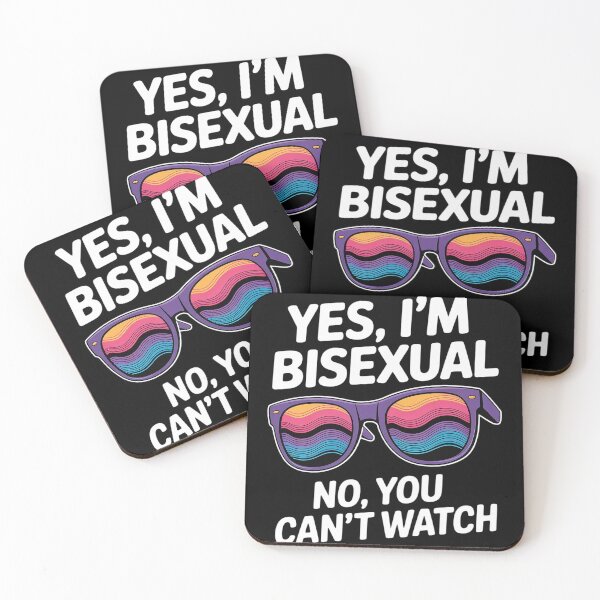 Item preview, Bisexual Bi Pride Flag Yes, I'm Bisexual No, You Can't Watch  designed and sold by GGrizeldaRivas.
