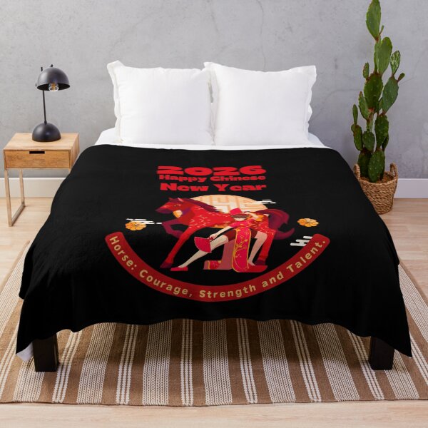 Item preview, Year of the horse ver 19L- Chinese Zodiac Theme-black Background designed and sold by CosmicNook1.