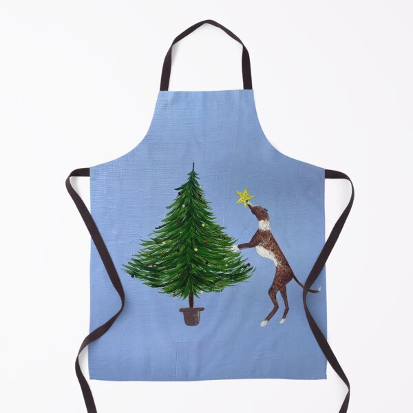 Item preview, A Lurcher Christmas designed and sold by Art by Molly Billingsley.