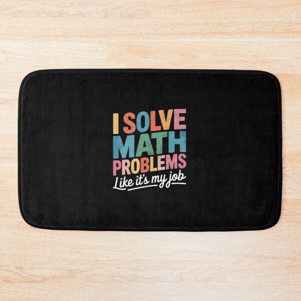Item preview, Problem Solver Math Mathematics Back To School Math Teacher  designed and sold by dainegilbert.