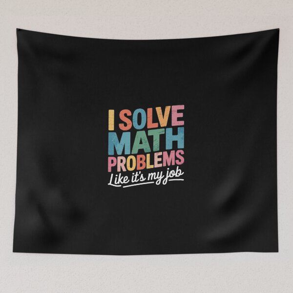 Item preview, Problem Solver Math Mathematics Back To School Math Teacher  designed and sold by dainegilbert.