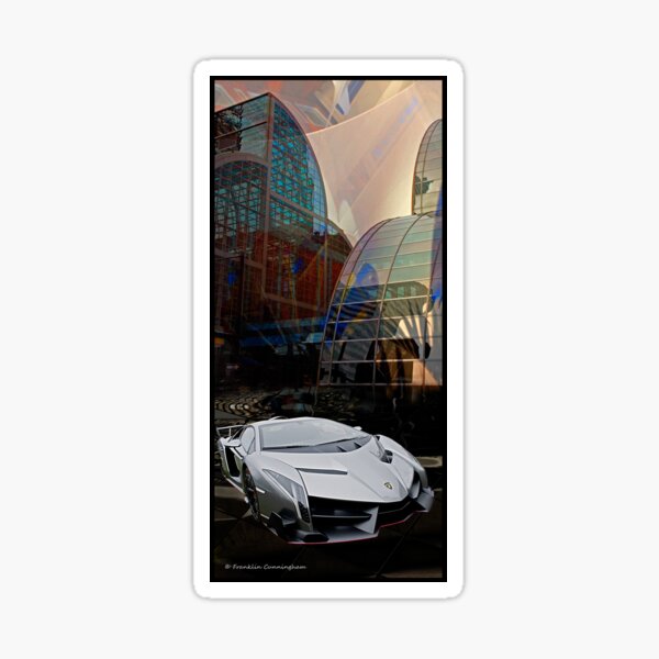 Super Car Art #11 Sticker