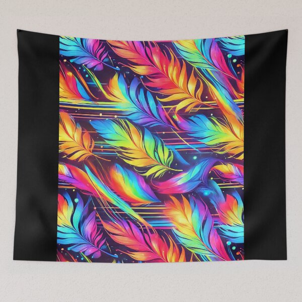 Item preview, Spectrum Feathers – Flight of Freedom designed and sold by WheelieGdArt.
